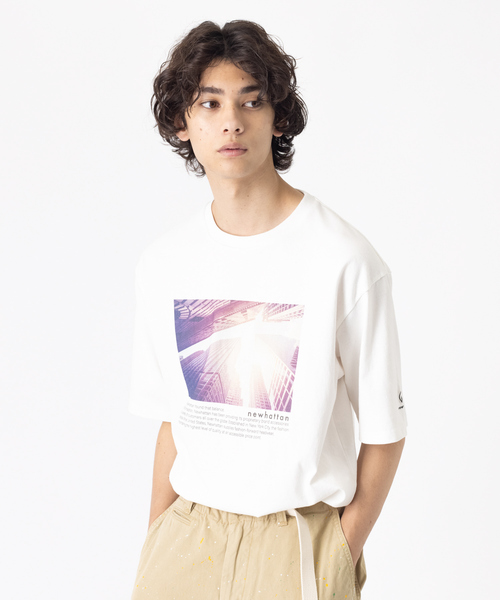 newhattan（ニューハッタン）の「【NEWHATTAN / ニューハッタン】別注 フォト T シャツ（Tシャツ/カットソー・メンズ・ホワイト系その他/ホワイト系その他2・46/48）」の15枚目の写真