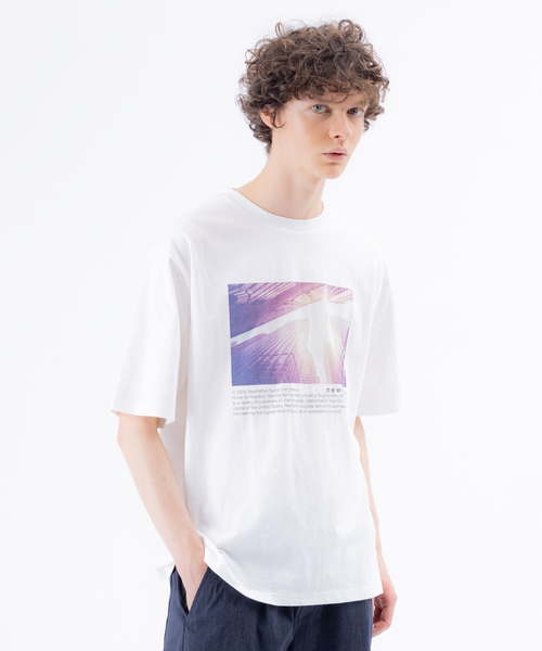 newhattan（ニューハッタン）の「【NEWHATTAN / ニューハッタン】別注 フォト T シャツ（Tシャツ/カットソー・メンズ・ホワイト系その他/ホワイト系その他2・46/48）」の16枚目の写真