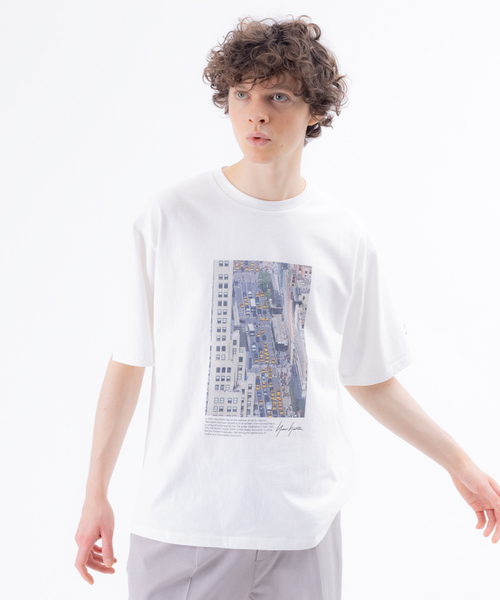 newhattan（ニューハッタン）の「【NEWHATTAN / ニューハッタン】別注 フォト T シャツ（Tシャツ/カットソー・メンズ・ホワイト系その他/ホワイト系その他2・46/48）」の17枚目の写真