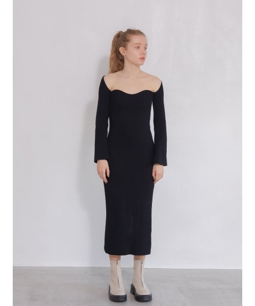 Ayla（アイラ）の「neck design onepiece（ワンピース・レディース・ブラック・FREE）」の9枚目の写真