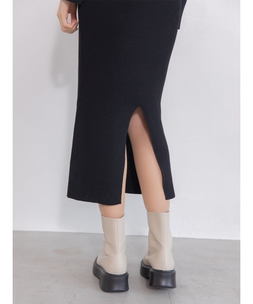 Ayla（アイラ）の「neck design onepiece（ワンピース・レディース・ブラック・FREE）」の5枚目の写真