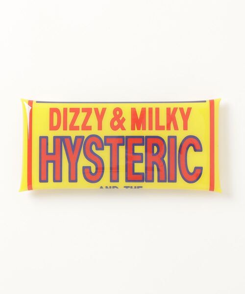 HYSTERIC GLAMOUR（ヒステリックグラマー）の「PVCマルチケース（ポーチ・レディース・ホワイト/イエロー・FREE）」の7枚目の写真