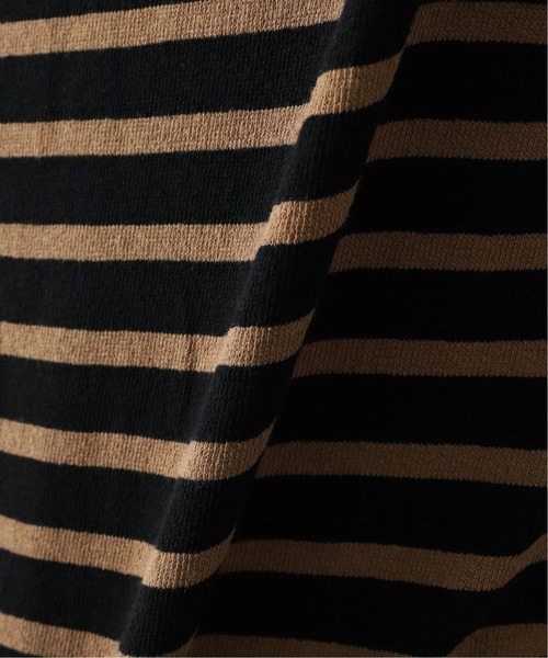 JOURNAL STANDARD relume（ジャーナルスタンダード　レリューム）の「インレイ ボーダーTシャツ（Tシャツ/カットソー・メンズ・ブラック/ホワイト/ネイビー/ボルドー・MEDIUM/LARGE）」の12枚目の写真