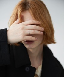 ln fortis | ln fortis マットシルバーデザインリング(リング)