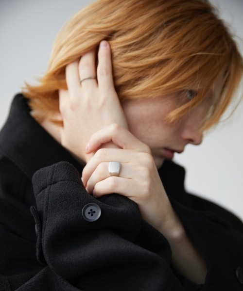 ln fortis（ロンフォルティス）の「ln fortis マットシルバーデザインリング（リング・メンズ・シルバー/シルバー系その他・FREE）」の15枚目の写真