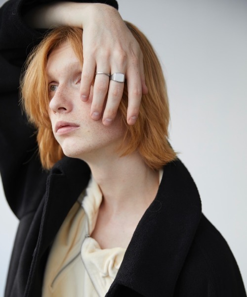 ln fortis（ロンフォルティス）の「ln fortis マットシルバーデザインリング（リング・メンズ・シルバー/シルバー系その他・FREE）」の11枚目の写真