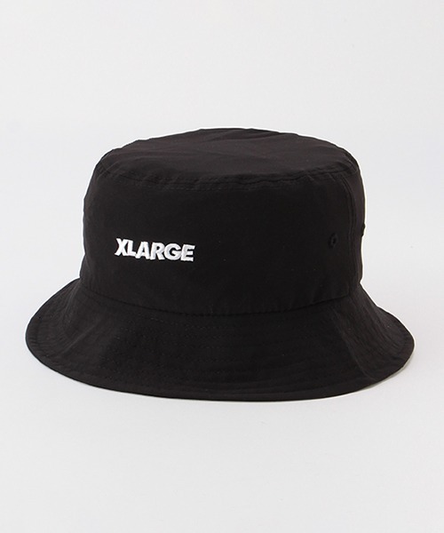 XLARGE KIDS（エクストララージキッズ）の「ロゴバケットハット（ハット・キッズ・ブラック/ブルー・FREE）」の2枚目の写真