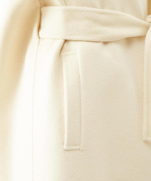 martinique(マルティニーク)の「martinique/ダブルフェイスAラインチェスターコート(チェスターコート・レディース・ベージュ/ネイビー/イエロー・FREE)」の11枚目の写真