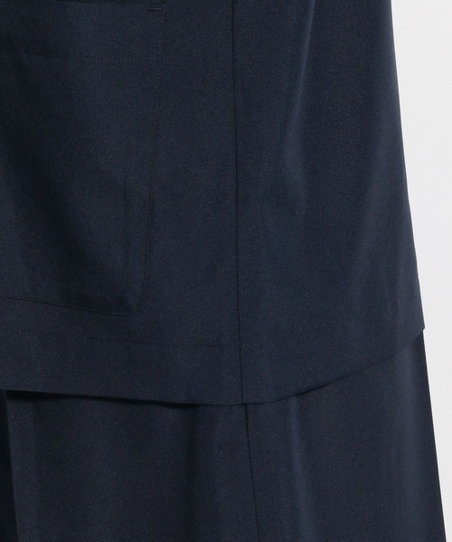 niko and...(ニコアンド)の「ショートスリーブテーラードジャケット(テーラードジャケット・レディース・ベージュ/ネイビー・MEDIUM/LARGE)」の6枚目の写真
