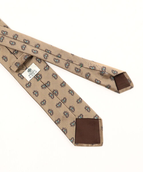 LUIGI BORRELLI / ペイズリー ネクタイ