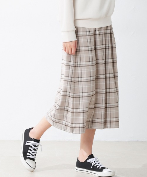 Honeys（ハニーズ）の「チェックガウチョパンツ（その他パンツ）」 - WEAR