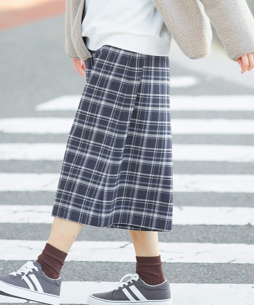 Honeys（ハニーズ）の「チェックガウチョパンツ（その他パンツ）」 - WEAR