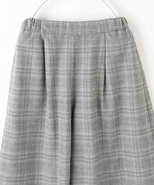 Honeys（ハニーズ）の「チェックガウチョパンツ（その他パンツ・レディース・ブラック×ホワイト/ブラック系その他/ベージュ系その他/ブルー系その他・S/M/L）」の7枚目の写真