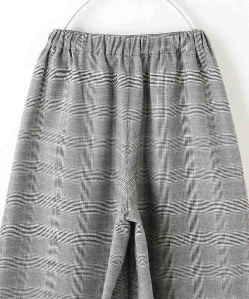 Honeys（ハニーズ）の「チェックガウチョパンツ（その他パンツ・レディース・ブラック×ホワイト/ブラック系その他/ベージュ系その他/ブルー系その他・S/M/L）」の9枚目の写真