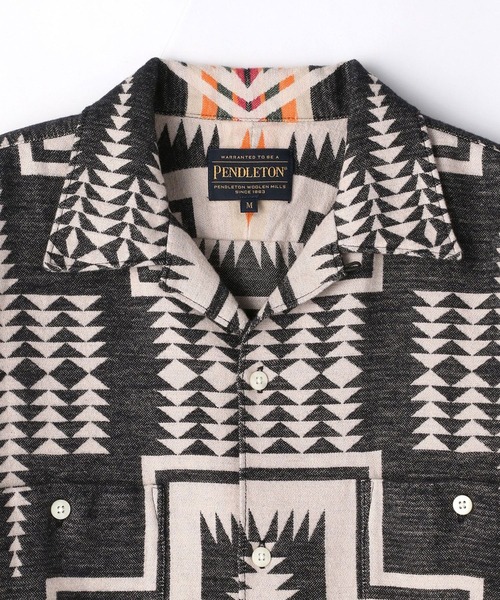 PENDLETON（ペンドルトン）の「PENDLETON　チェックオープンカラーシャツ（シャツ/ブラウス・メンズ・ブルー/その他/グレー/パープル・LARGE/MEDIUM）」の7枚目の写真