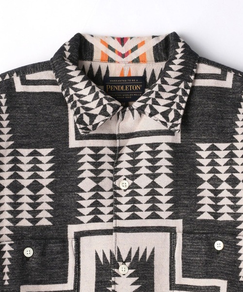 PENDLETON（ペンドルトン）の「PENDLETON　チェックオープンカラーシャツ（シャツ/ブラウス・メンズ・ブルー/その他/グレー/パープル・LARGE/MEDIUM）」の13枚目の写真