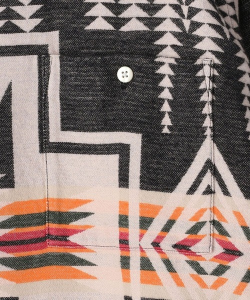 PENDLETON（ペンドルトン）の「PENDLETON　チェックオープンカラーシャツ（シャツ/ブラウス・メンズ・ブルー/その他/グレー/パープル・LARGE/MEDIUM）」の5枚目の写真