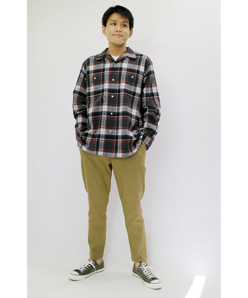 PENDLETON（ペンドルトン）の「PENDLETON　チェックオープンカラーシャツ（シャツ/ブラウス・メンズ・ブルー/その他/グレー/パープル・LARGE/MEDIUM）」の16枚目の写真