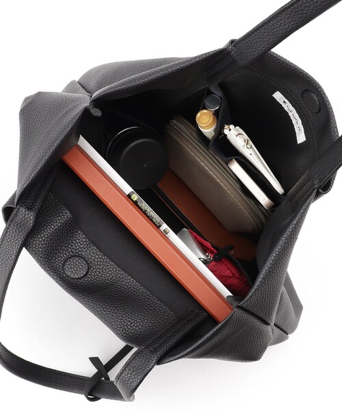 THE SHOP TK （ザ ショップ ティーケー ）の「◆シボBIGトート（トートバッグ・メンズ・ブラック/ダークブラウン/ベビーピンク/ベージュ系/ブルー系・00）」の19枚目の写真