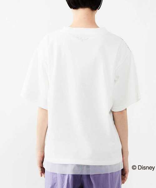 alcali（アルカリ）の「ミッキー/コミック柄Tシャツ（Tシャツ/カットソー・レディース・マルチ/ブラック・FREE）」の3枚目の写真