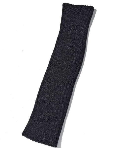SPINNS（スピンズ）の「43cm ニットレッグウォーマー アームカバー（レッグウォーマー・レディース・ホワイト/ブラック・ONESIZE）」の7枚目の写真