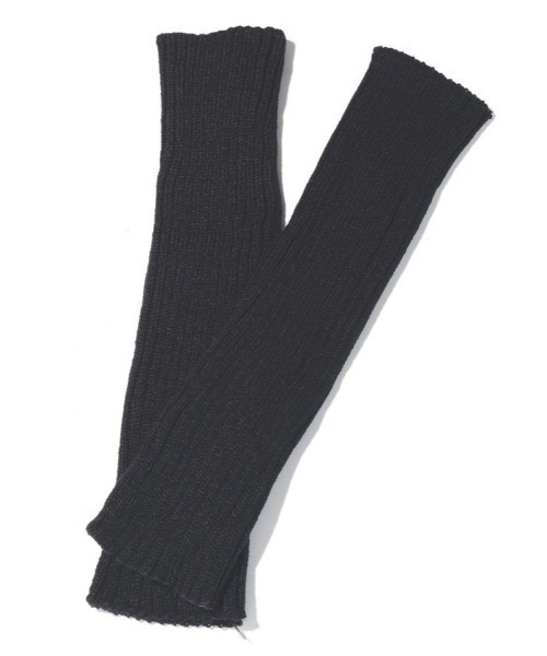 SPINNS（スピンズ）の「43cm ニットレッグウォーマー アームカバー（レッグウォーマー・レディース・ホワイト/ブラック・ONESIZE）」の11枚目の写真
