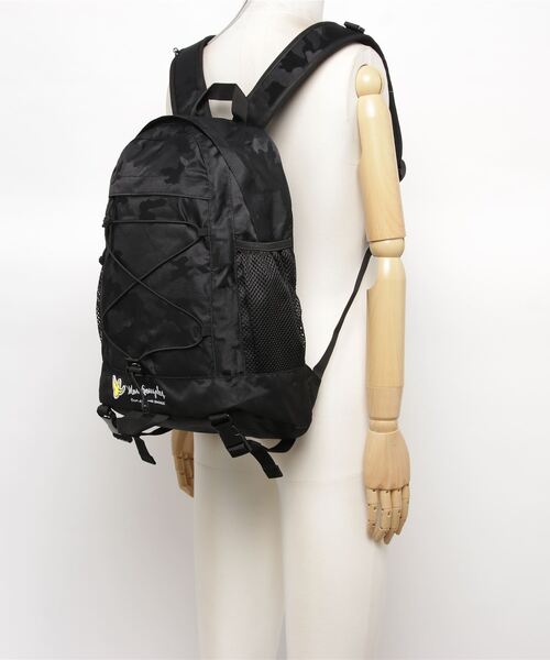 Mark Gonzales(マーク・ゴンザレス)の「Mark Gonzales/マークゴンザレス リュックサック(バックパック/リュック・メンズ・ブラック/ブラック系その他/カモフラージュ・FREE)」の8枚目の写真