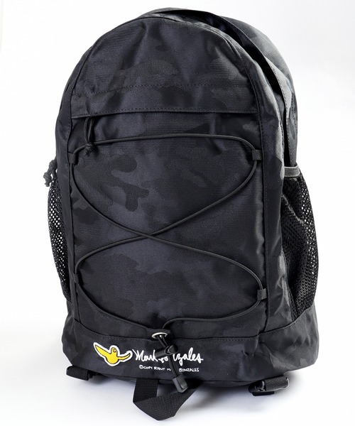 Mark Gonzales(マーク・ゴンザレス)の「Mark Gonzales/マークゴンザレス リュックサック(バックパック/リュック・メンズ・ブラック/ブラック系その他/カモフラージュ・FREE)」の3枚目の写真