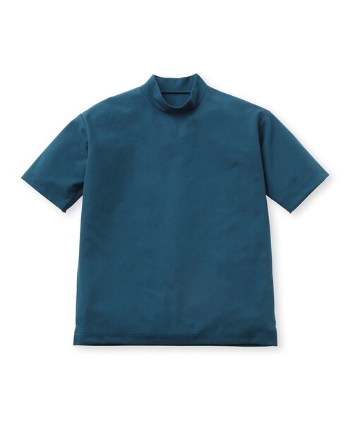 UNBUILT TAKEO KIKUCHI(アンビルト タケオキクチ)の「◆ストレッチミラノリブハイネックカットソー(Tシャツ/カットソー・メンズ・ホワイト/ダークグリーン/チャコールグレー/ダークブラウン・04/01/03/02)」の8枚目の写真