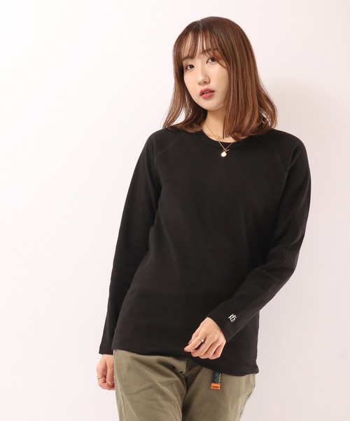KRIFF MAYER(クリフメイヤー)の「スーパーヘビーリップルロンT(Tシャツ/カットソー・メンズ・ブラック×グレー/ホワイト×ネイビー/ネイビー/グレー/ブラック/ナチュラル・L/M/S/XL)」の20枚目の写真