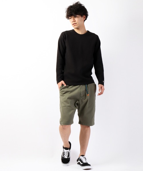 KRIFF MAYER(クリフメイヤー)の「スーパーヘビーリップルロンT(Tシャツ/カットソー・メンズ・ブラック×グレー/ホワイト×ネイビー/ネイビー/グレー/ブラック/ナチュラル・L/M/S/XL)」の19枚目の写真
