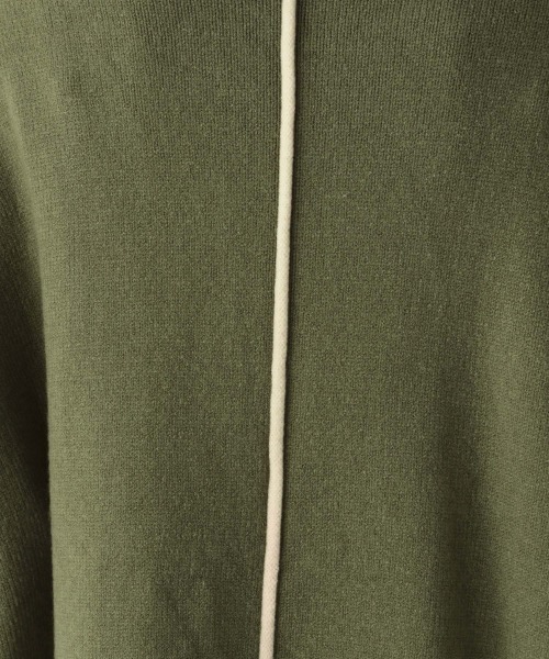 LOWRYS FARM（ローリーズファーム）の「２ＷＡＹパイピングプルオーバーＬＳ　216149（ニット/セーター・レディース・ホワイト/ブラック/グリーン/アイボリー・FREE）」の17枚目の写真