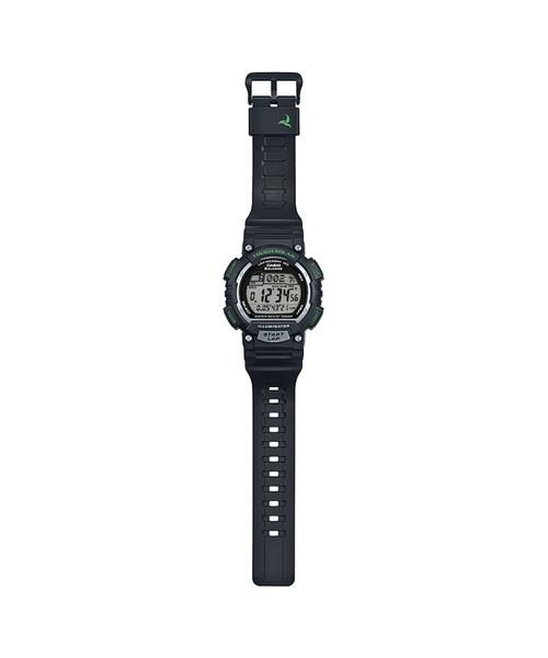 CASIO(カシオ)の「Casio Collection SPORTS / タフソーラー / STL-S100H-1AJH(デジタル腕時計・メンズ・ブラック×シルバー・FREE)」の2枚目の写真