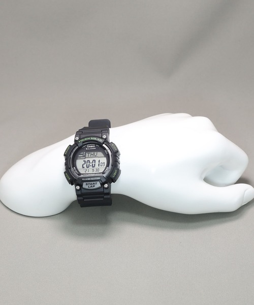 CASIO(カシオ)の「Casio Collection SPORTS / タフソーラー / STL-S100H-1AJH(デジタル腕時計・メンズ・ブラック×シルバー・FREE)」の9枚目の写真