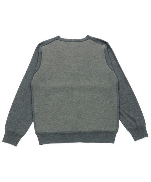 TOKYO SHIRTS(トウキョウシャツ)の「ボンディングカーディガン(カーディガン/ボレロ・メンズ・ネイビー/トップグレー・LL/M/L)」の4枚目の写真