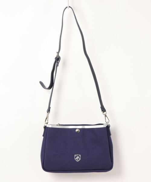 THREE DOG NIGHT（スリードッグナイト）の「STUART shoulder Bag ショルダーバック（ショルダーバッグ・レディース・ブラック/ベージュ/ネイビー・ONE SIZE）」の6枚目の写真