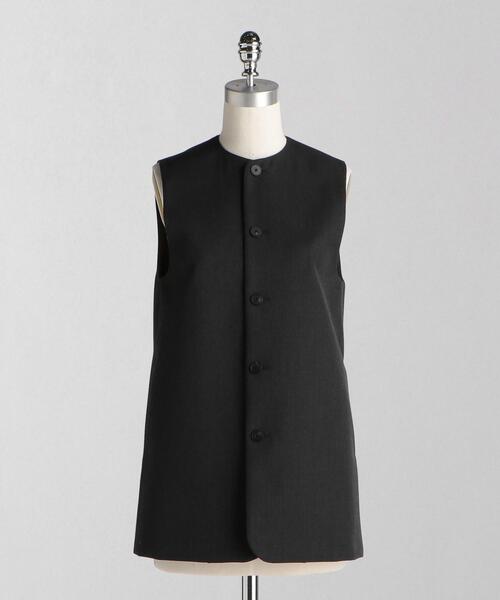 ロエフ ギャバベスト ジレ LOEFF（ロエフ）の「＜LOEFF＞ギャバ キャミソール ベスト（ベスト