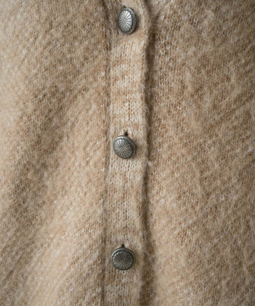 Kastane(カスタネ)の「【WEB限定】MIXモヘアライクニットカーディガン(カーディガン/ボレロ・レディース・アイボリー/パープル/イエロー/オレンジ/グリーン・FREE)」の13枚目の写真