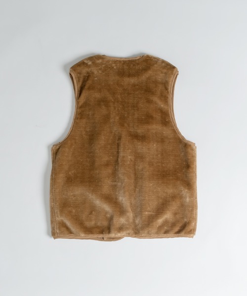 MUHET(ミュエータ)の「エコファーベスト(ベスト・レディース・ダークブラウン/ベージュ・FREE)」の11枚目の写真