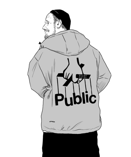 UNTRACE（アントレース）の「UNTRACE GRAND HOTEL 046 ZIPPER HOODIE