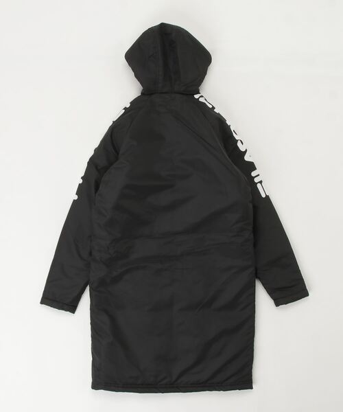 FILA(フィラ)の「フィラ FILA FILA ジュニアベンチーコート(その他アウター・キッズ・ネイビー/ブラック×ホワイト・150cm/140cm/130cm/160cm)」の3枚目の写真