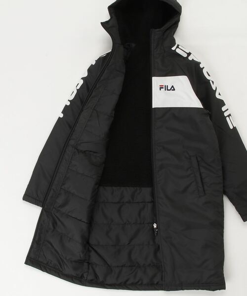 FILA(フィラ)の「フィラ FILA FILA ジュニアベンチーコート(その他アウター・キッズ・ネイビー/ブラック×ホワイト・150cm/140cm/130cm/160cm)」の4枚目の写真