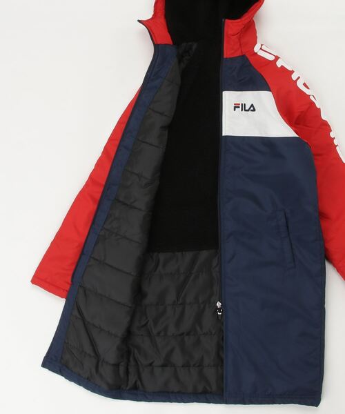 FILA(フィラ)の「フィラ FILA FILA ジュニアベンチーコート(その他アウター・キッズ・ネイビー/ブラック×ホワイト・150cm/140cm/130cm/160cm)」の5枚目の写真