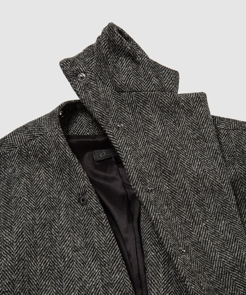 Omar Afridi（オマールアフリディ）の「DET COLLAR JACKET FOX TWEED（テーラードジャケット・メンズ・グレー系その他・M）」の5枚目の写真