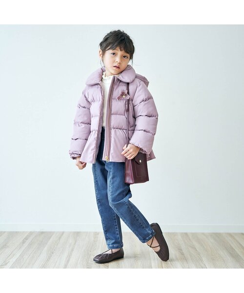 apres les cours(アプレレクール)の「裏微起毛デニムパンツ(その他パンツ・キッズ・ブルー/ネイビー・130/100/120/90/110/80/140)」の5枚目の写真