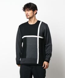 HIDEAWAYS NICOLE | ブロッキングクルーネックニット(ニット/セーター)