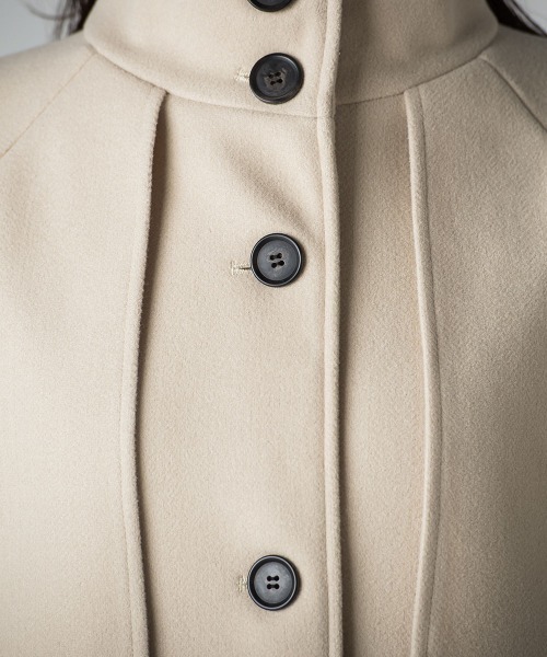 socolla（ソコラ）の「【socolla】レザーパイピングクラシックコート（その他アウター・レディース・ブラック/ベージュ/ブラウン・S/M）」の22枚目の写真