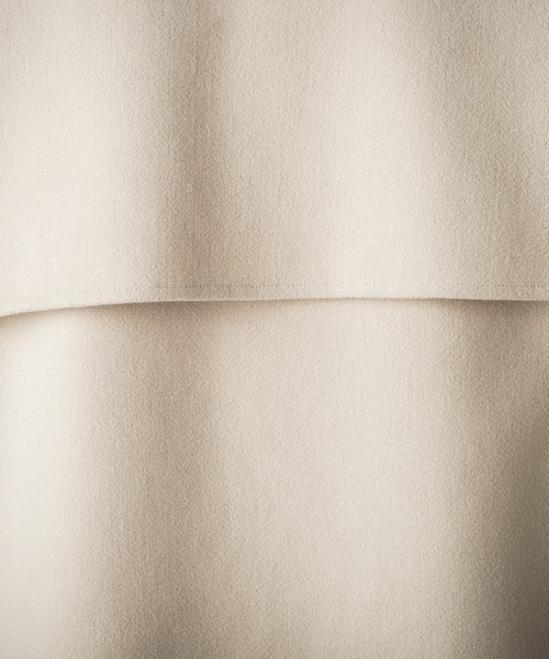 socolla（ソコラ）の「【socolla】レザーパイピングクラシックコート（その他アウター・レディース・ブラック/ベージュ/ブラウン・S/M）」の5枚目の写真