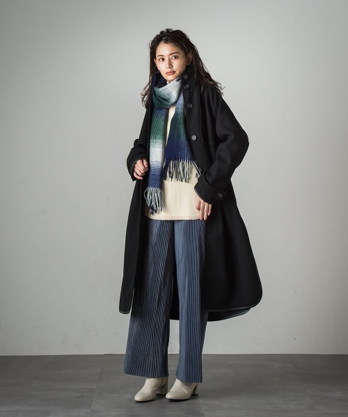 socolla（ソコラ）の「【socolla】レザーパイピングクラシックコート（その他アウター・レディース・ブラック/ベージュ/ブラウン・S/M）」の19枚目の写真