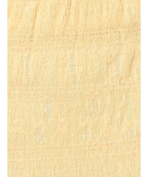 MERCURYDUO（マーキュリーデュオ）の「レースシャーリングロングスカート（スカート・レディース・アイボリー/イエロー/ブルー・SMALL/MEDIUM）」の12枚目の写真